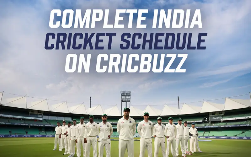 india cricket schedule